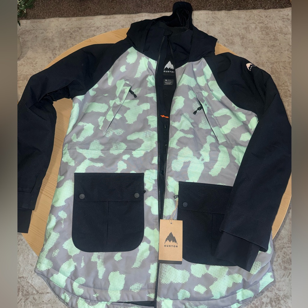 Burton Prowess Women’s Snow Jacket In Botanical Nwt Xl — image 5 of 8